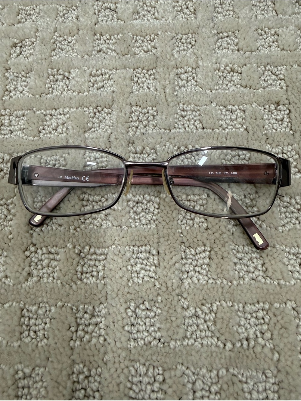 MAXMARA | Y2K Rhinestone Prescription Glasses